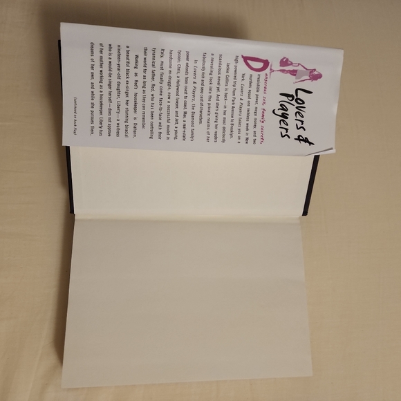 Lovers and Players, hardcover book by Jackie Collins - Picture 4 of 5